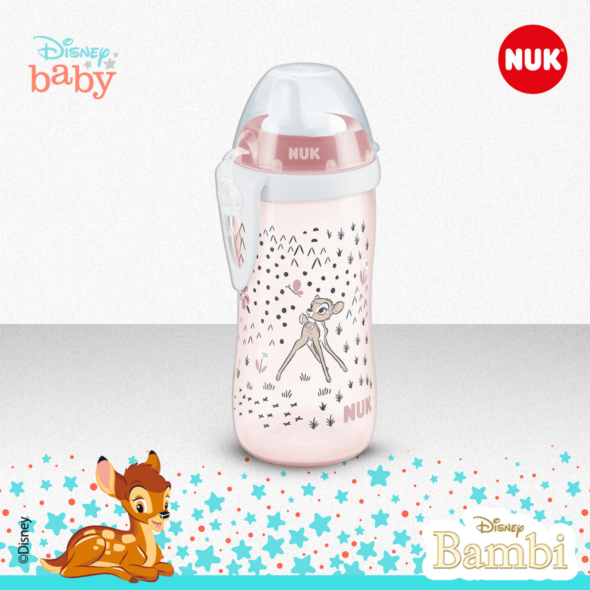 Nuk First Choice Bambi Kiddy Cup 300Ml