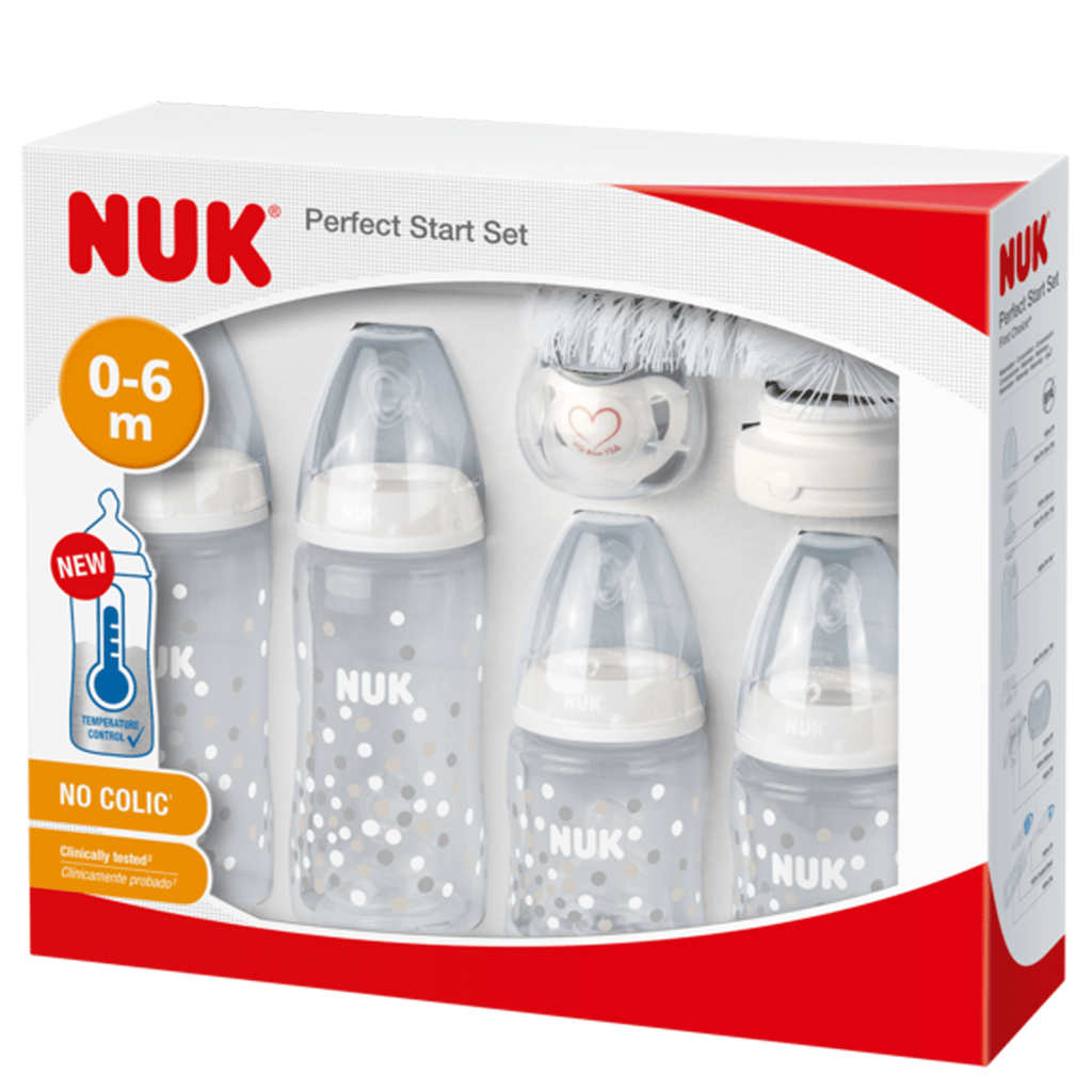 NUK First Choice + Perfect Start Set with Temperature Control Display