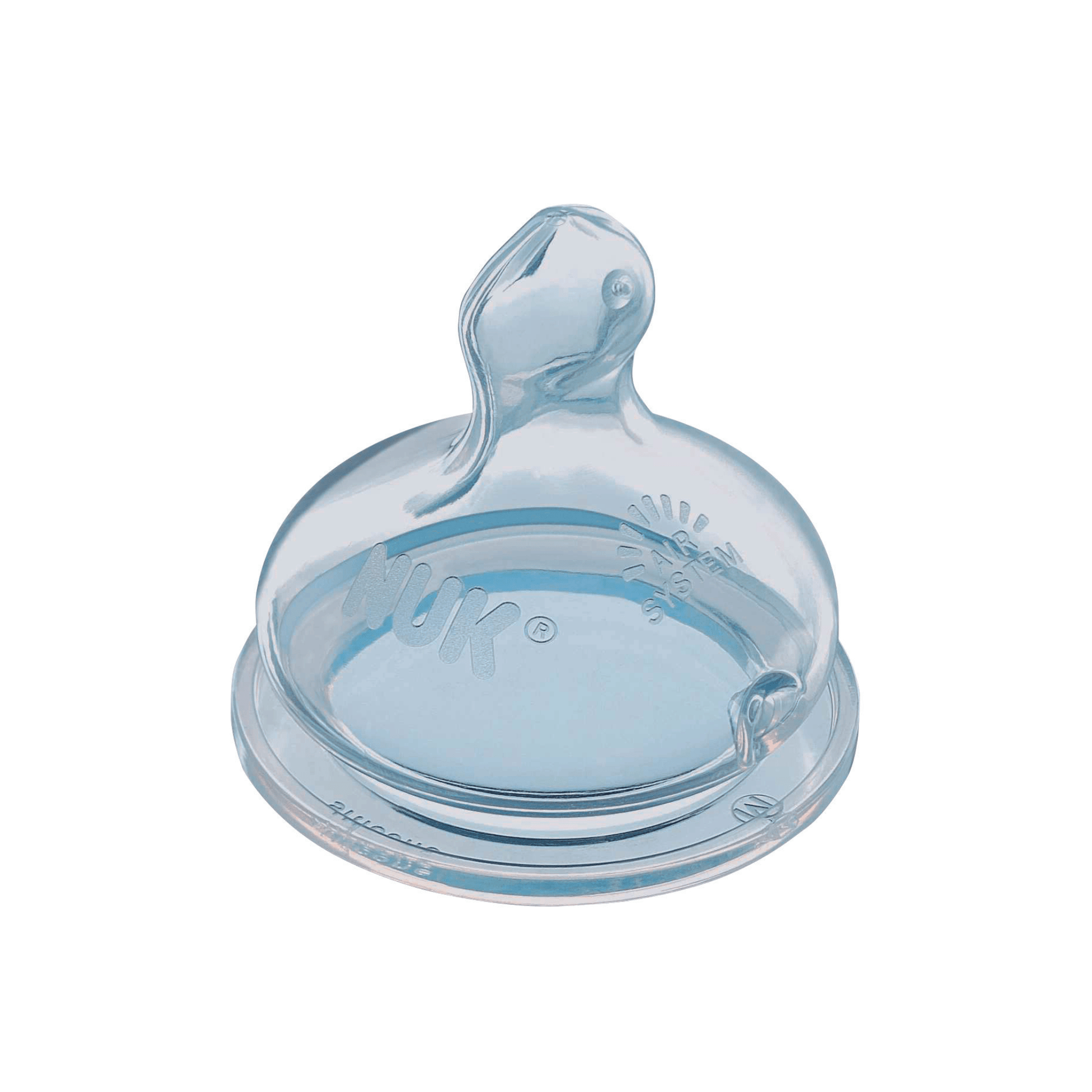 Nuk First Choice Silicone Teat Size 1 0 6 M Small Hole 2 Pack