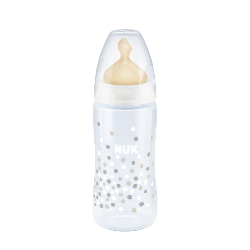NUK First Choice + Temperature Control Latex Bottle 300ml