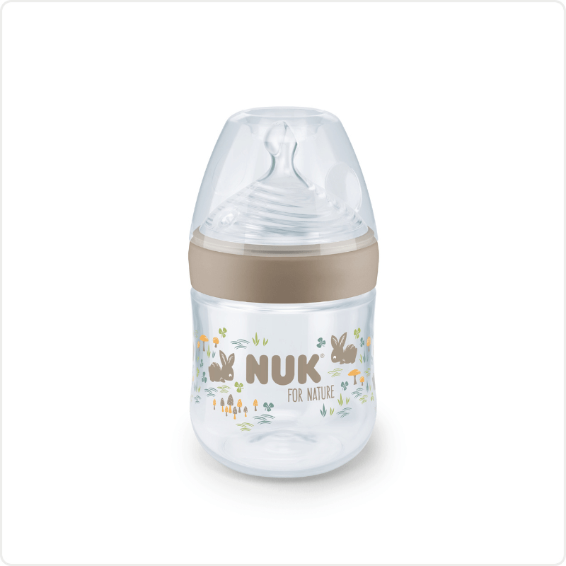NUK For Nature Temperature Control Silicone Bottle Slow Flow 150ml