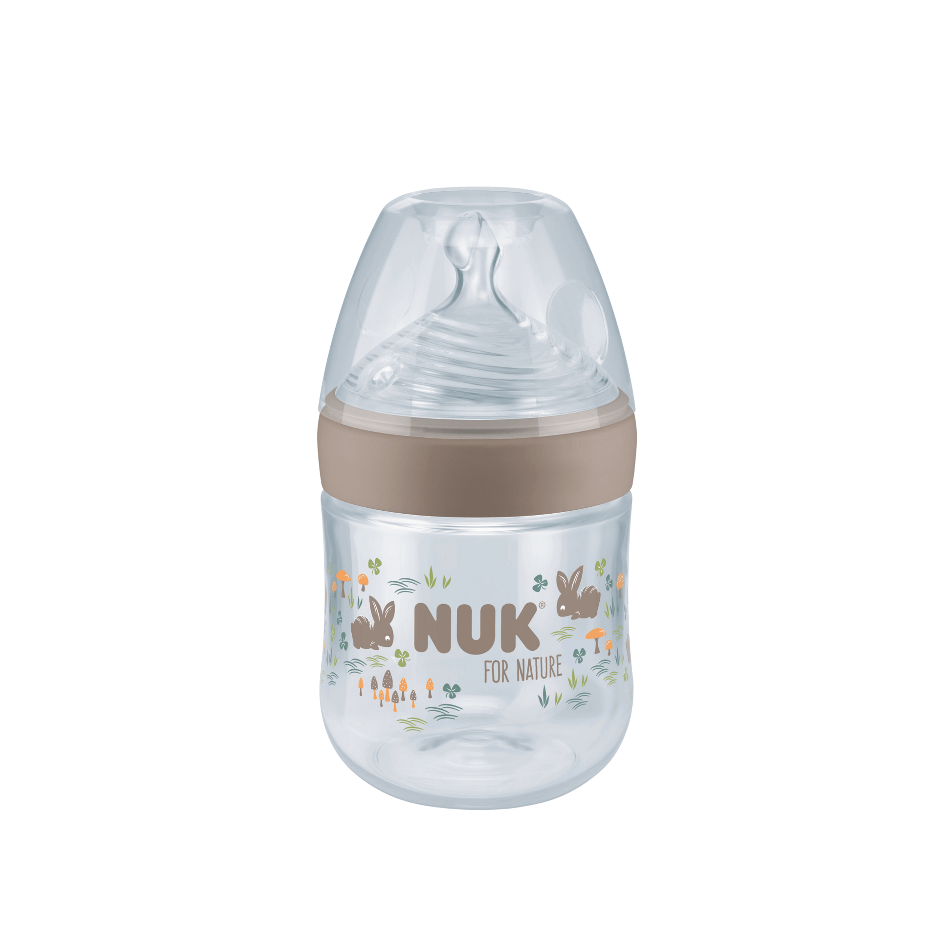 Nuk For Nature Temperature Control Silicone Bottle Slow Flow 150Ml