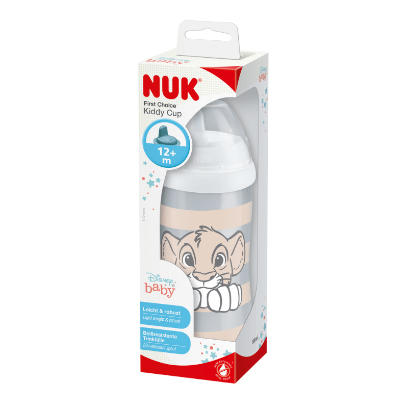 NUK Lion King First Choice Kiddy Cup 300ml 12 Months+