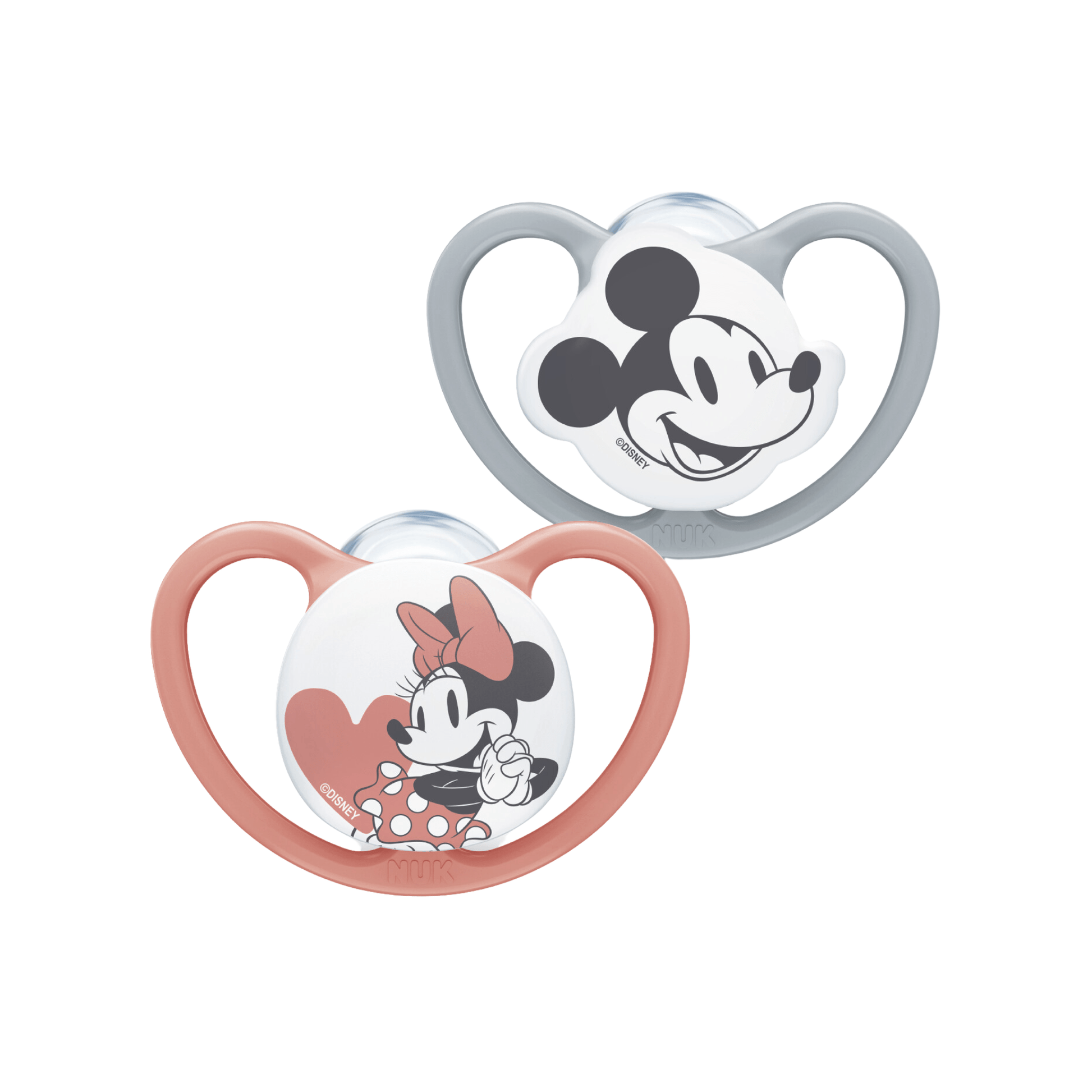 Nuk Minnie Mouse Space Soother 0 6 Months 2 Pack