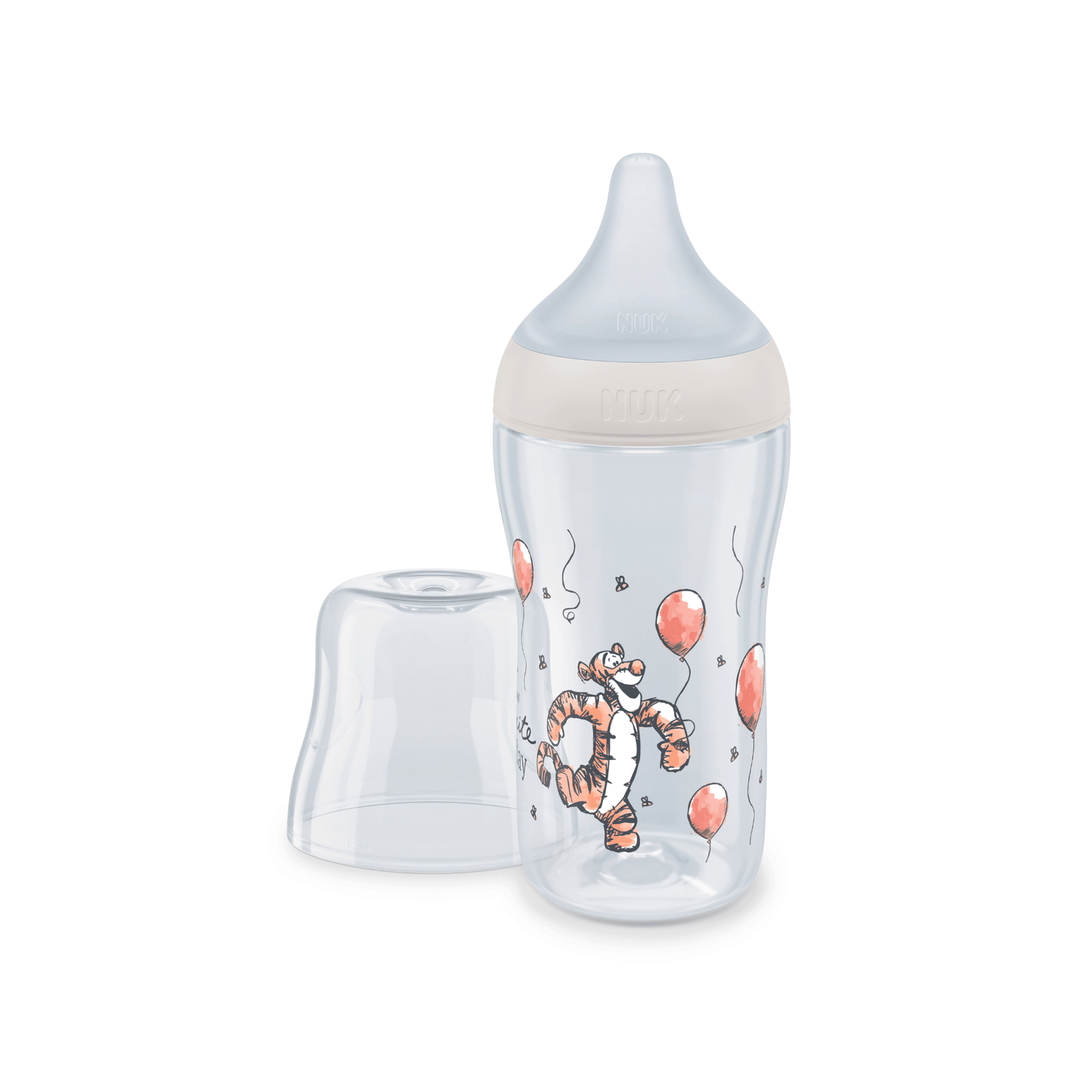 Nuk Perfect Match 260Ml Temperture Control Tigger Medium Teat 1Pk