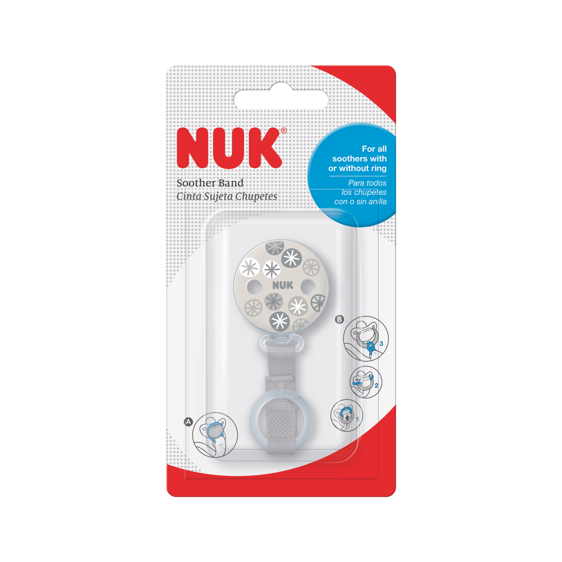 NUK Star Design Soother Band