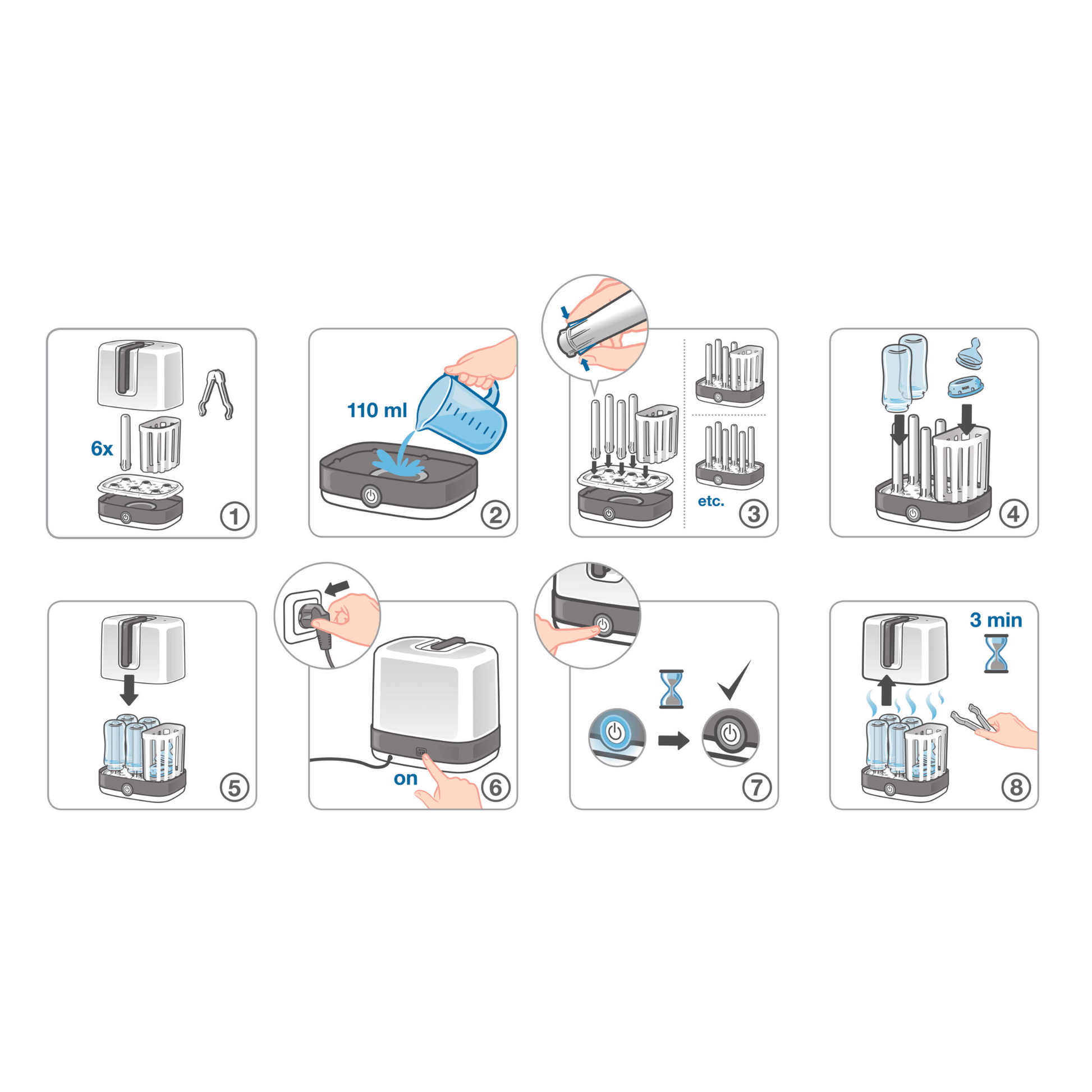 Nuk Steam Steriliser