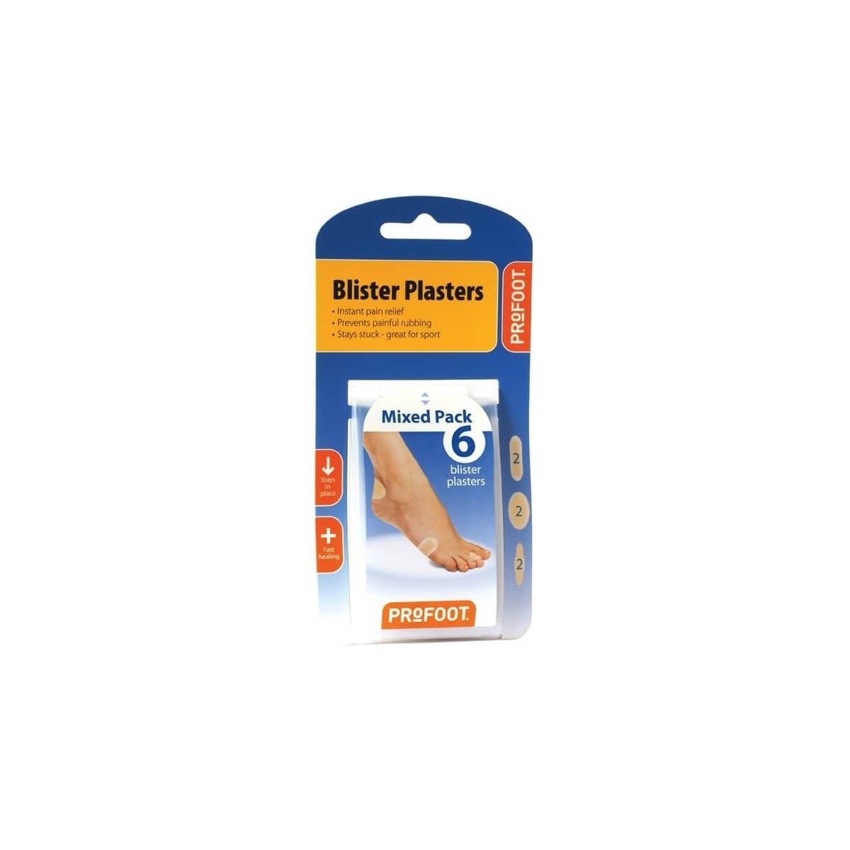 Profoot Blister Plasters Mixed 6's
