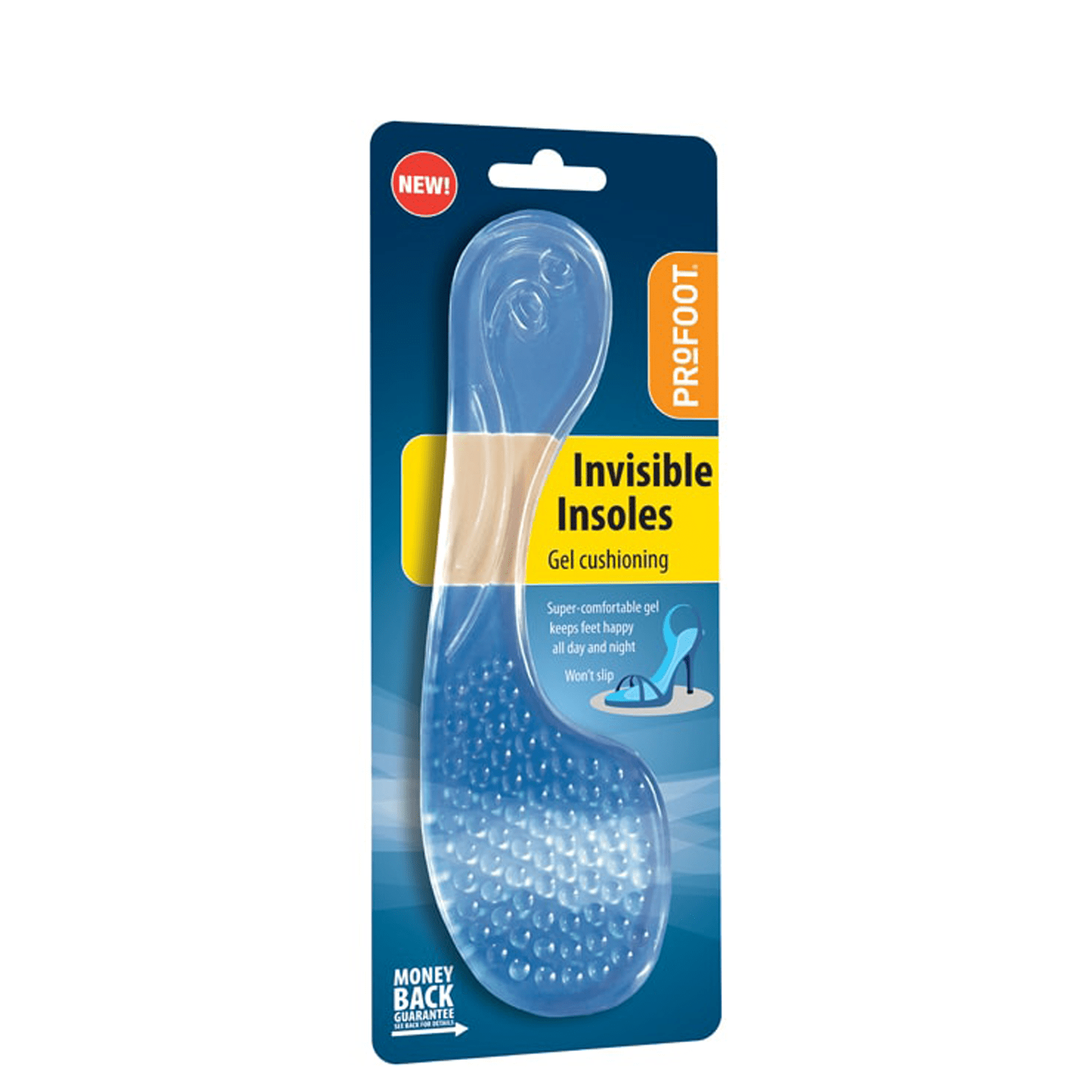 Profoot Invisible Insoles 1 Pair 1 Pair