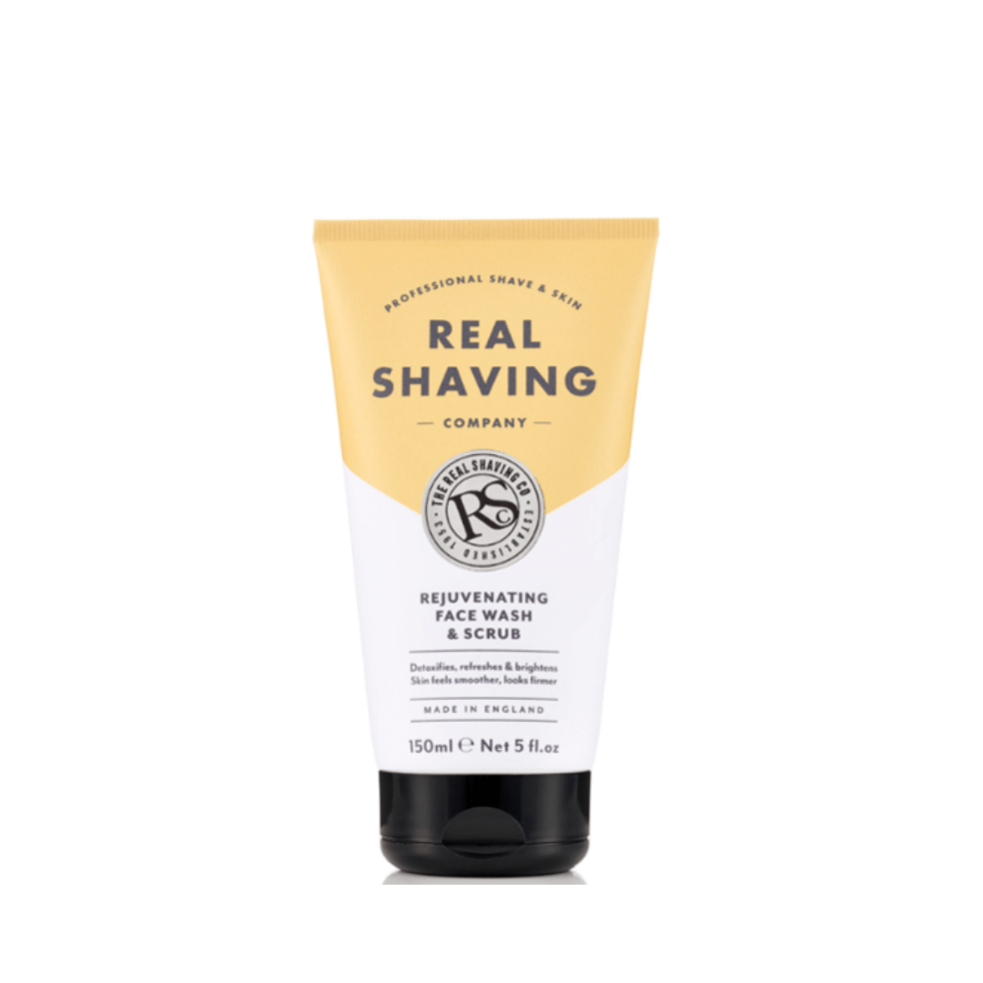 Real Shaving Co Rejuvenating Face Wash & Scrub 150ml