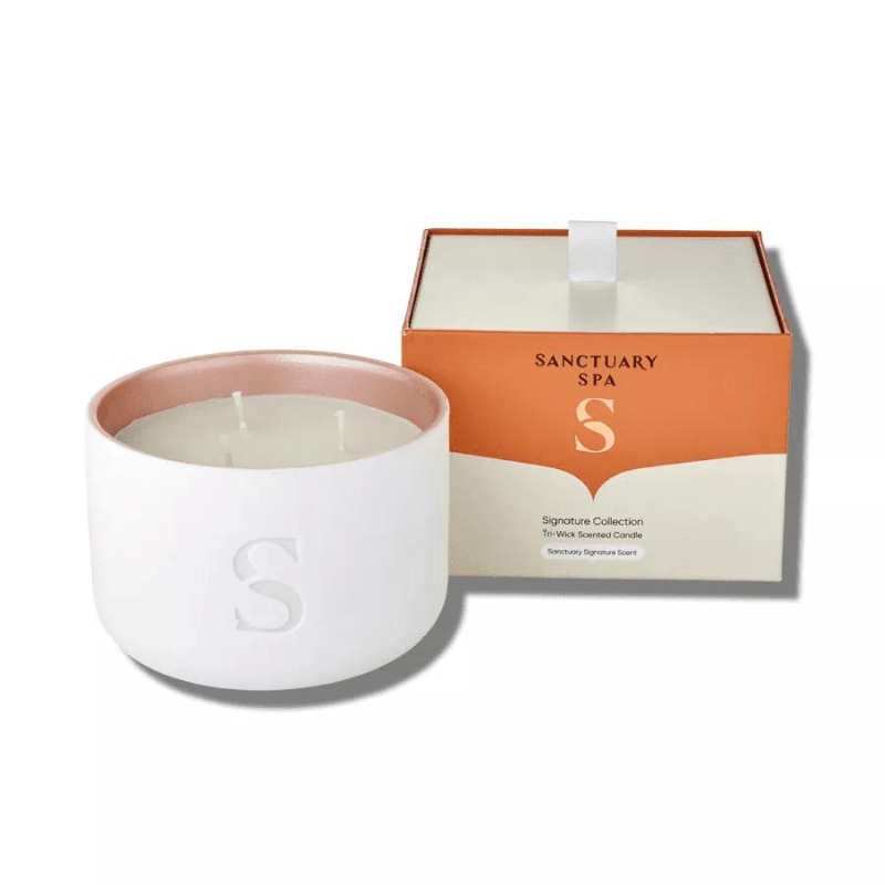 Sanctuary Spa Signature Collection Scented Triple Wick Candle