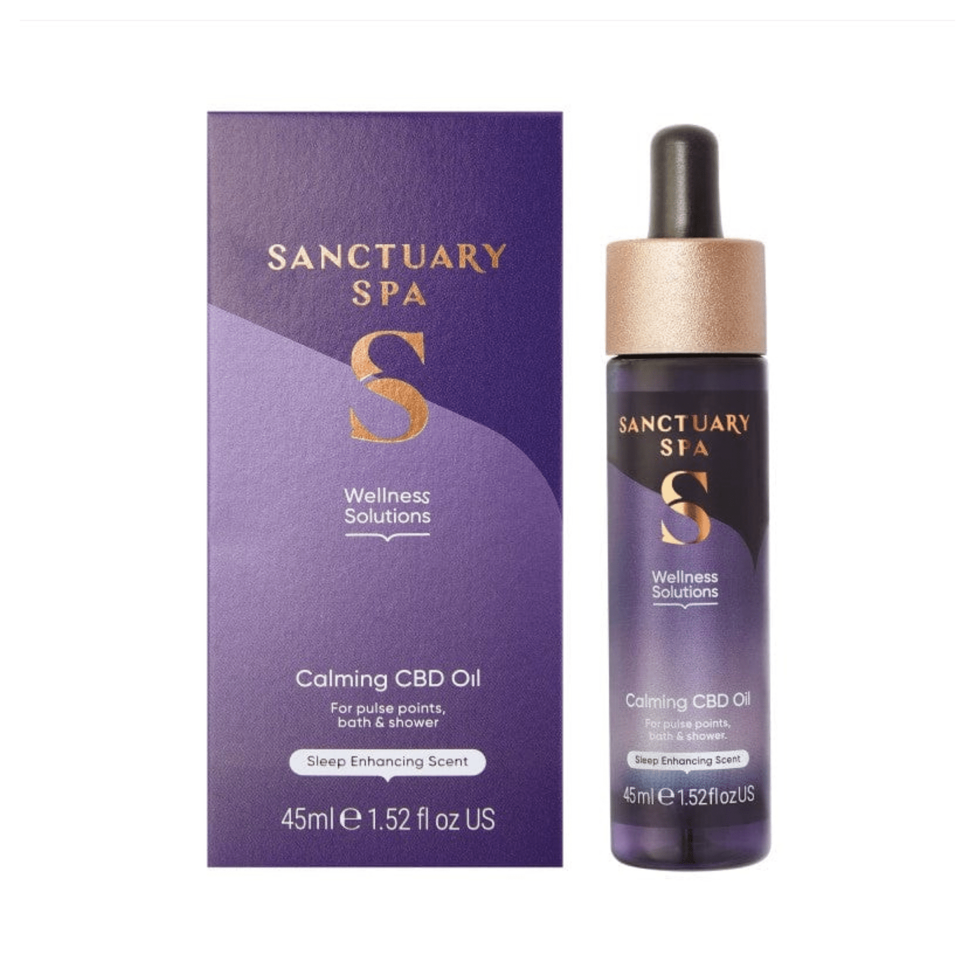 Sanctuary Spa Wellness Solutions Calming CBD Oil 45ml