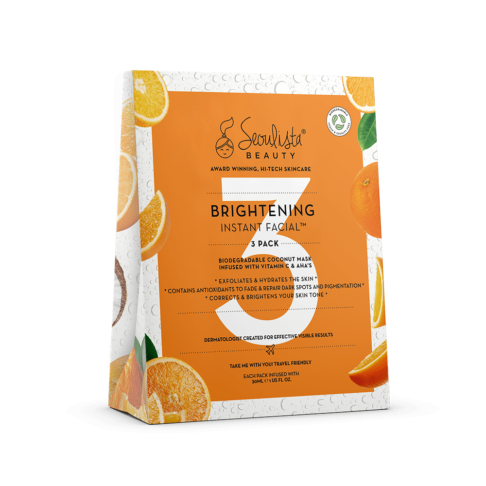 Seoulista Beauty Brightening Instant Facial 3 Pack
