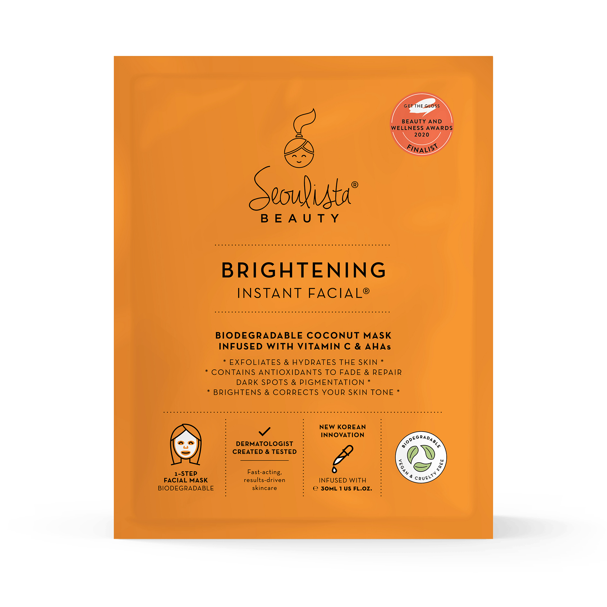 Seoulista Beauty Brightening Instant Facial