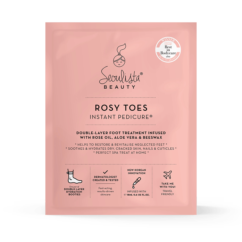 Seoulista Beauty Rosy Toes Instant Pedicure