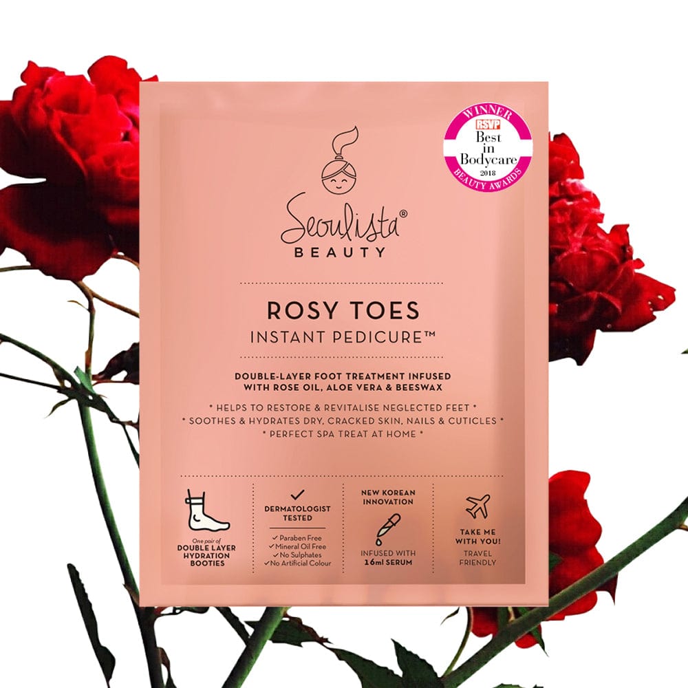 Seoulista Beauty Rosy Toes Instant Pedicure