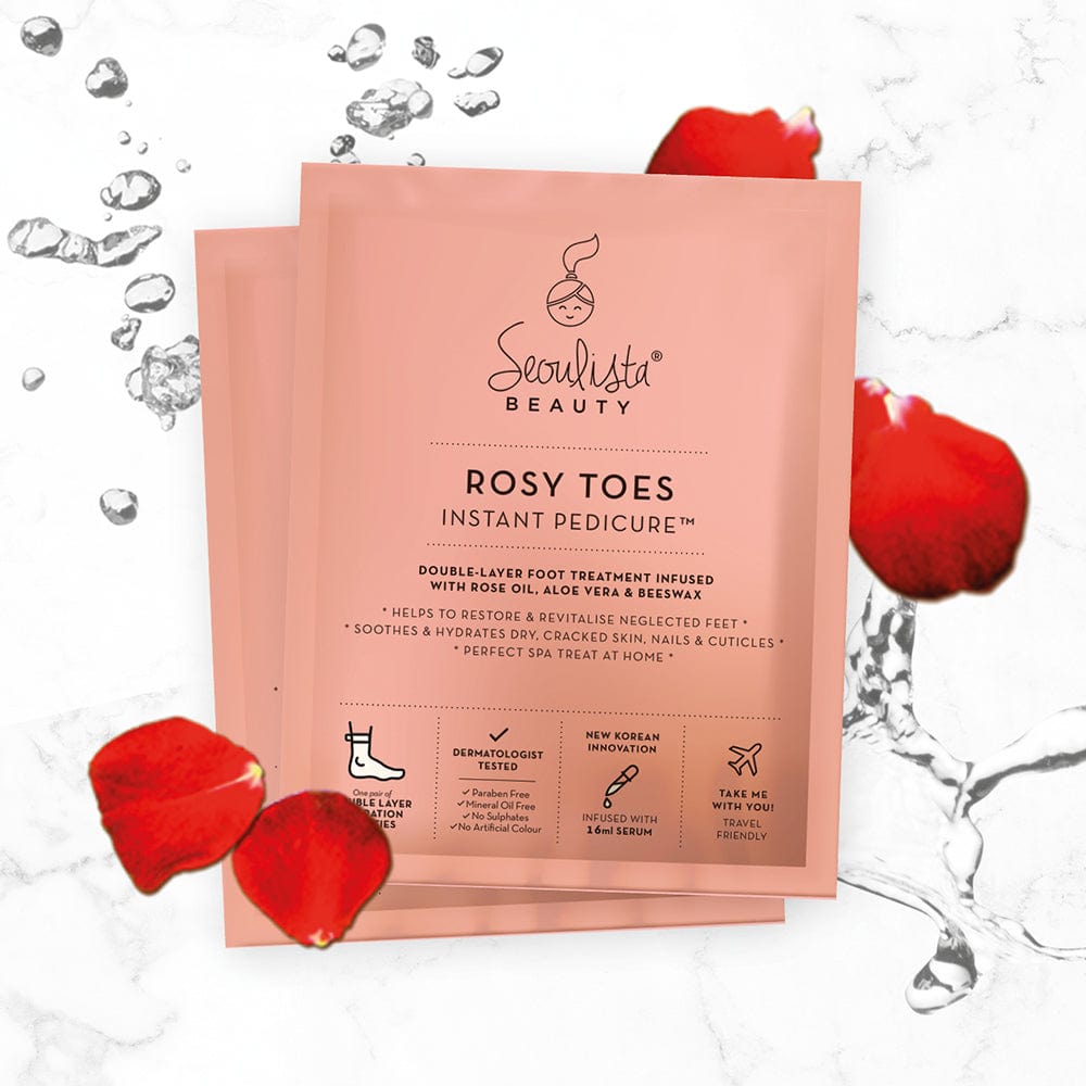 Seoulista Beauty Rosy Toes Instant Pedicure