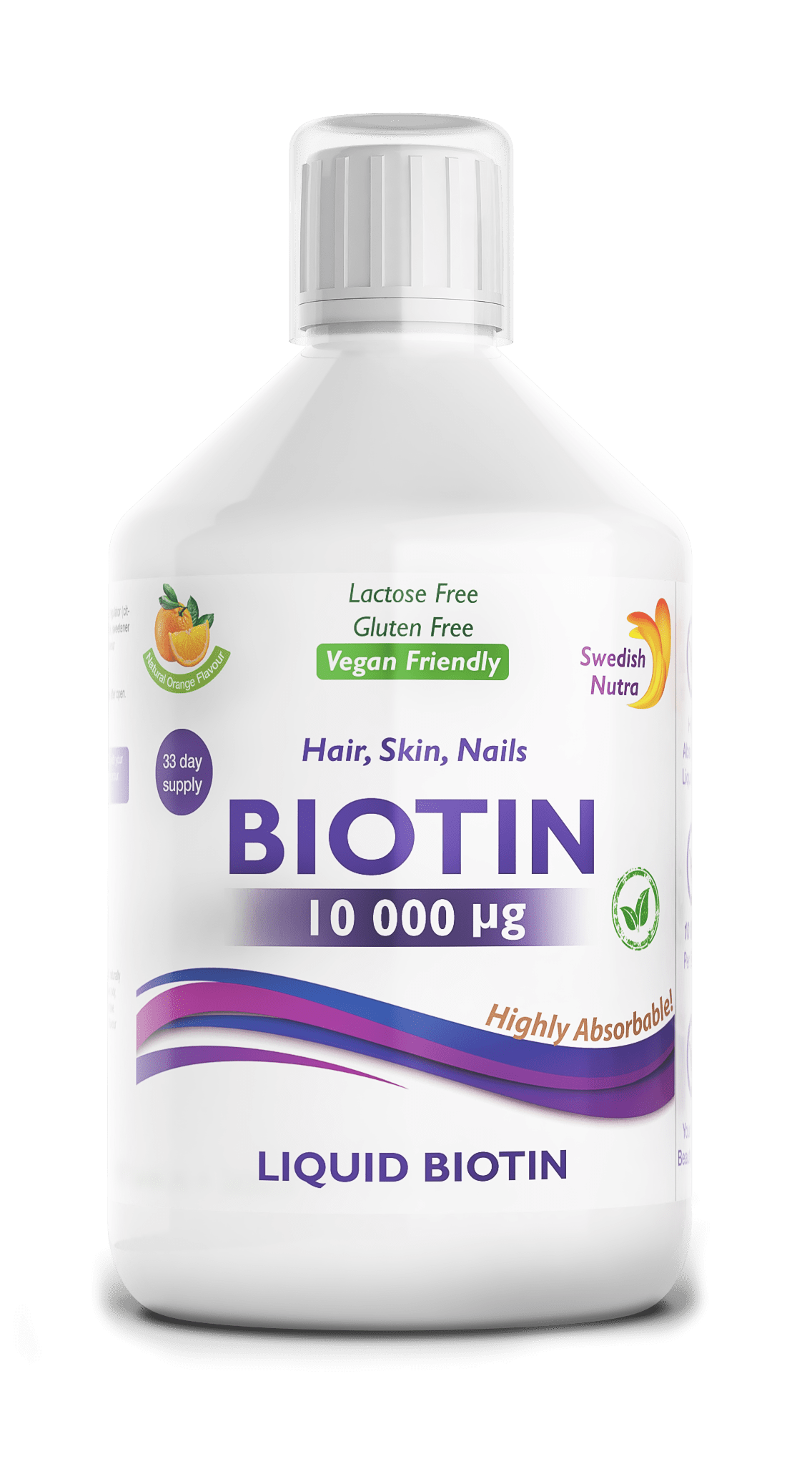 Swedish Nutra Biotin 10,000 UG 500ml