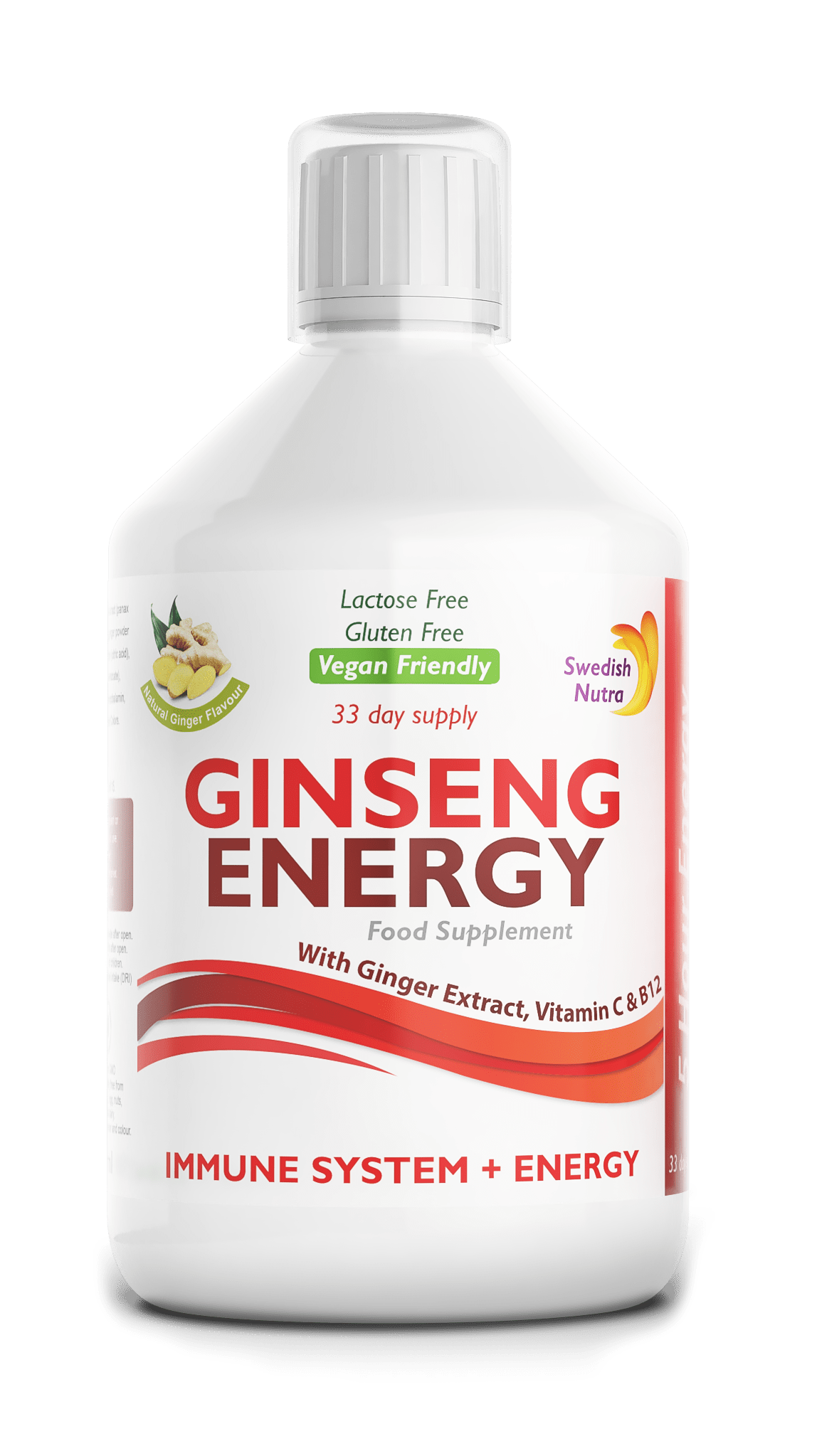 Swedish Nutra Ginseng Energy 500ml
