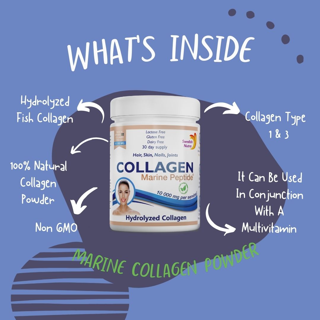 Marine Collagen Powder 10 000Mg 300G