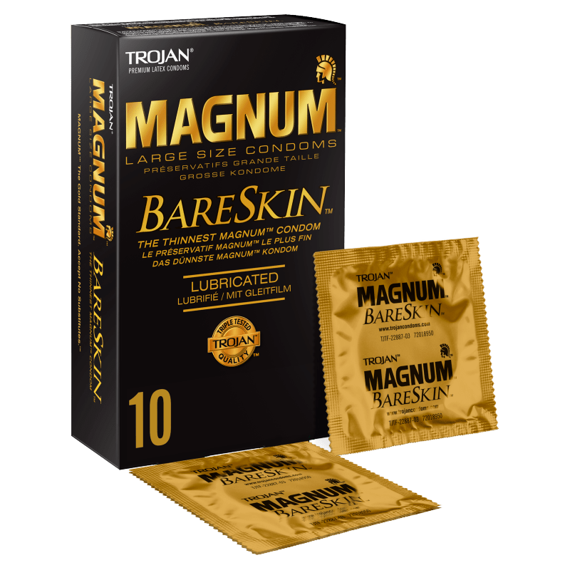 Trojan Magnum Bareskin Condoms 10S