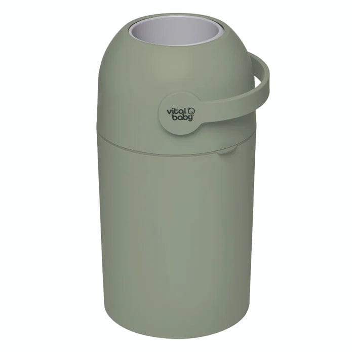 Vital Baby Odour Trap Nappy Disposal System - Sage Green