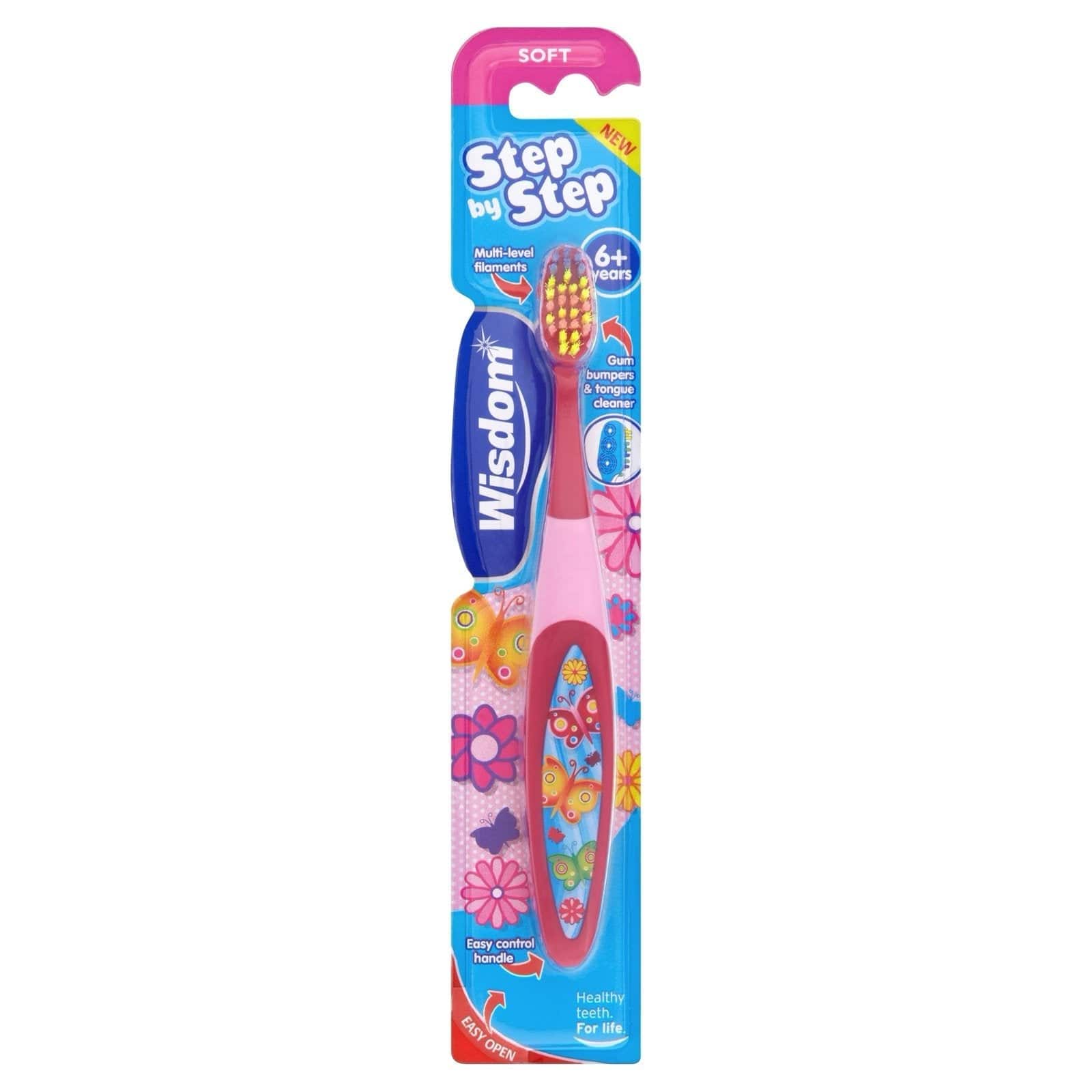 Wisdom Step by Step Toothbrush 6 Years +