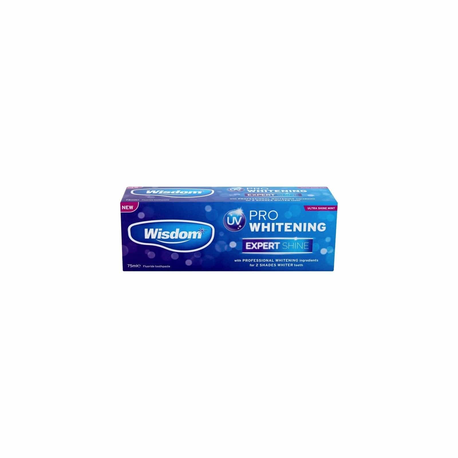 Wisdom UV Pro-Whitening Toothpaste 75ml