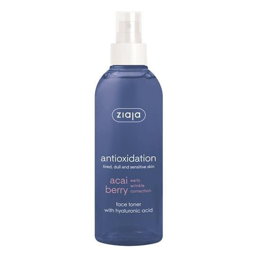 Ziaja Acai Berry Antioxidation Face Toner With Hyaluronic Acid 200ml