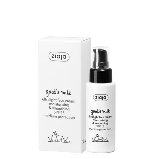Ziaja Goat's Milk Ultra Light Face Cream SPF15 50ml